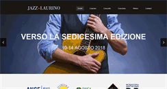 Desktop Screenshot of jazzinlaurino.it